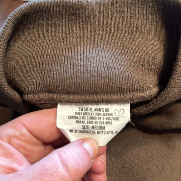 Army sweater M (4100) - Picture 5 of 5